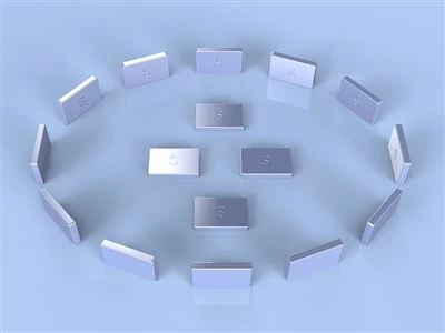 NdFeB kockasti magnet
